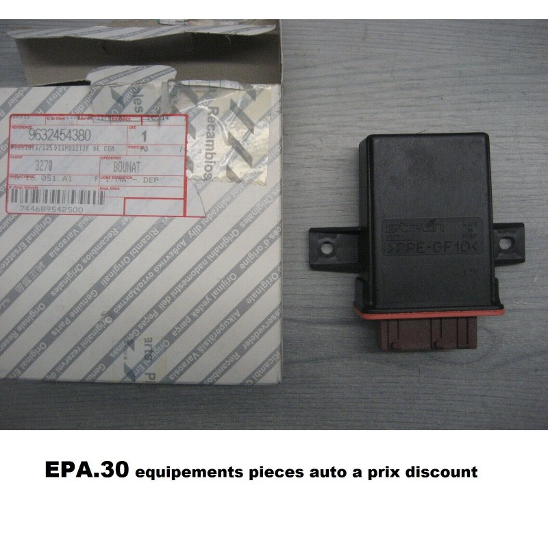 BOITIER ELECTRONIQUE CONTROLE GAZ ECHAPPEMENT FIAT ULYSSE SCUDO  - EPA30