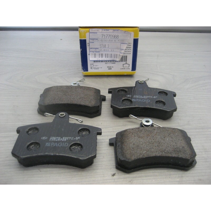PLAQUETTES DE FREIN ALFA ROMEO 164 FIAT CROMA LANCIA THEMA AUDI A4 A6  - EPA30