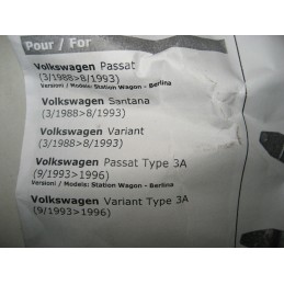 LEVE VITRE AVANT DROIT VOLKSWAGEN PASSAT SANTANA 03/1988 A 08/1996  - EPA30