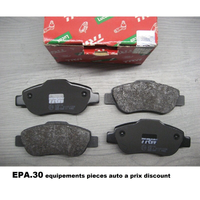 PLAQUETTES DE FREIN AVANT FIAT PANDA 2  - EPA30