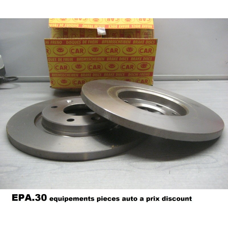 2 DISQUES DE FREIN AVANT BERLINGO C-ELYSEE C2 C3 C4 PEUGEOT 301 PARTNER - EPA30