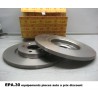 2 DISQUES DE FREIN AVANT BERLINGO C-ELYSEE C2 C3 C4 PEUGEOT 301 PARTNER - EPA30