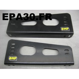 2 SUPPORTS ACIER NEUFS OMP DE SIEGE BAQUET - EPA30