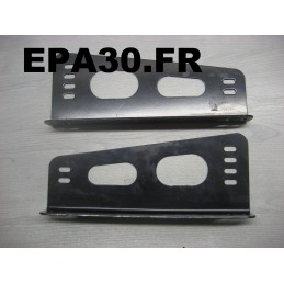 2 SUPPORTS ACIER NEUFS OMP DE SIEGE BAQUET - EPA30