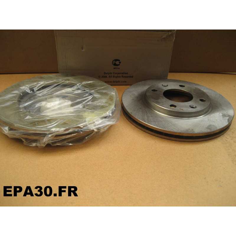 DISQUES DE FREIN AVANT PEUGEOT 106 205 206 306 309 407 CITROEN AX SAXO XSARA ZX - EPA30