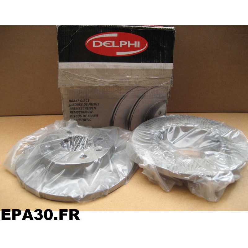 DISQUES DE FREIN AVANT RENAULT R11 R19 1 2 R21 R9 CLIO 1 2 KANGOO MEGANE 1 SUPER 5 THALIA 1 2 - EPA30