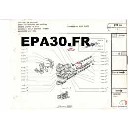 JOINT SELECTEUR BOITE VITESSES SIMCA 1000 ET RALLYE 1 2 3 - 22450X - EPA30