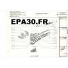 JOINT SELECTEUR BOITE VITESSES SIMCA 1000 ET RALLYE 1 2 3 - 22450X - EPA30
