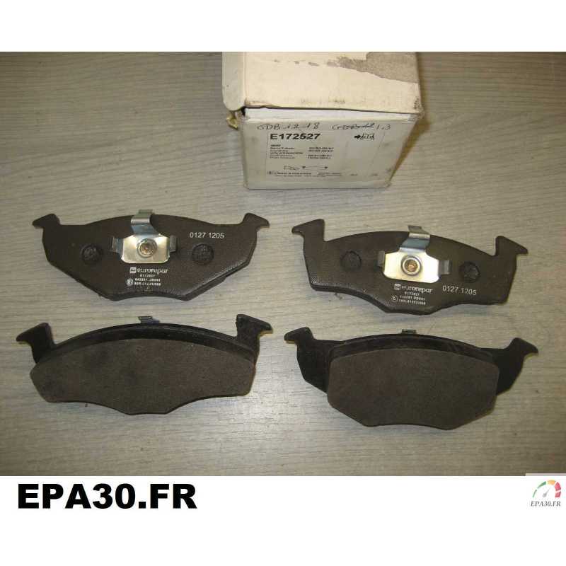 PLAQUETTES DE FREIN AVANT SEAT CORDOBA 1 2 IBIZA 2 TOLEDO 1 VOLKSWAGEN GOLF 3 POLO 3 VENTO - EPA30