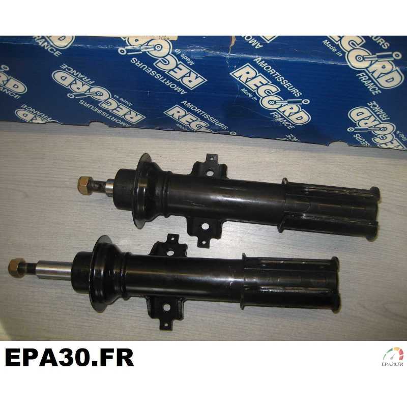 PAIRE AMORTISSEURS AVANT RENAULT LAGUNA Alésage Ø 14mm ecartement 24mm - EPA30