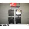 JEU DE 4 PLAQUETTES DE FREIN ARRIERE MERCEDES Classe E C SL CLK SLK CLC - EPA30