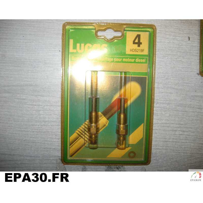 PAIRE DE BOUGIE DE PRECHAUFFAGE VOLKSWAGEN GOLF PASSAT - EPA30