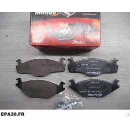 PLAQUETTES DE FREIN AVANT SEAT IBIZA SKODA FELICIA VOLKSWAGEN POLO - EPA30