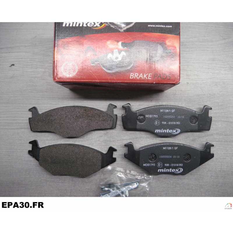 PLAQUETTES DE FREIN AVANT SEAT IBIZA SKODA FELICIA VOLKSWAGEN POLO - EPA30