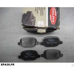 PLAQUETTES DE FREIN ARRIERE FIAT 500 FIORINO PANDA PUNTO QUBO - EPA30