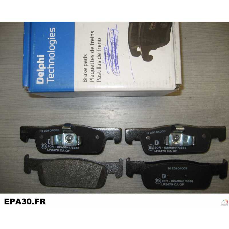 PLAQUETTES DE FREIN AVANT DACIA LOGAN MCV SANDERO 2 RENAULT CLIO et GRAND TOUR TWINGO - EPA30