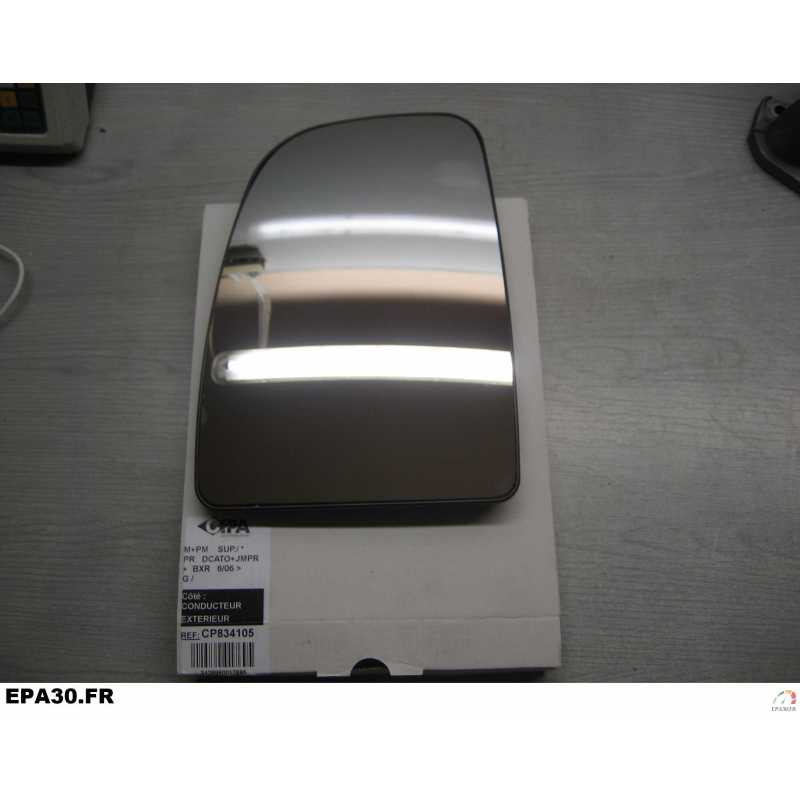 VERRE RETROVISEUR CHAUFFEUR CITROEN JUMPER FIAT DUCATO PEUGEOT BOXER après 04/2006 - EPA30