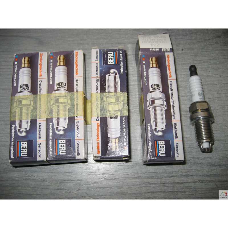 4 BOUGIES ALLUMAGE PEUGEOT 205 2 RENAULT CLIO 2 - EPA30