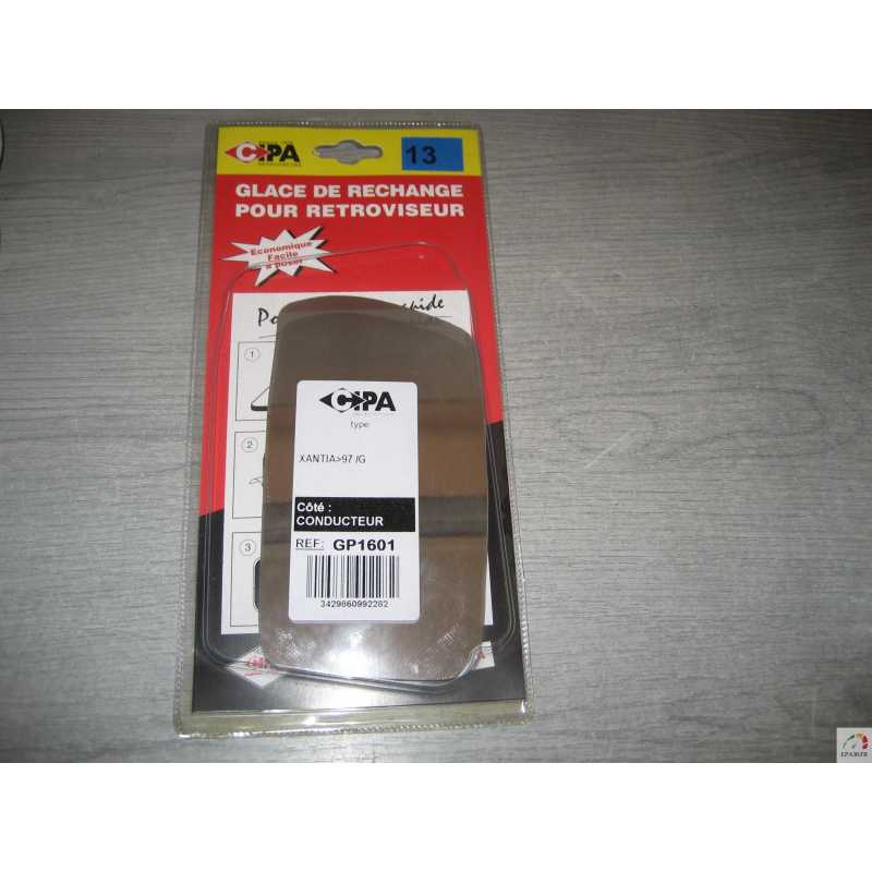 VERRE RETROVISEUR GAUCHE CHAUFFEUR TOYOTA YARIS 1 1999-12/05 - EPA30