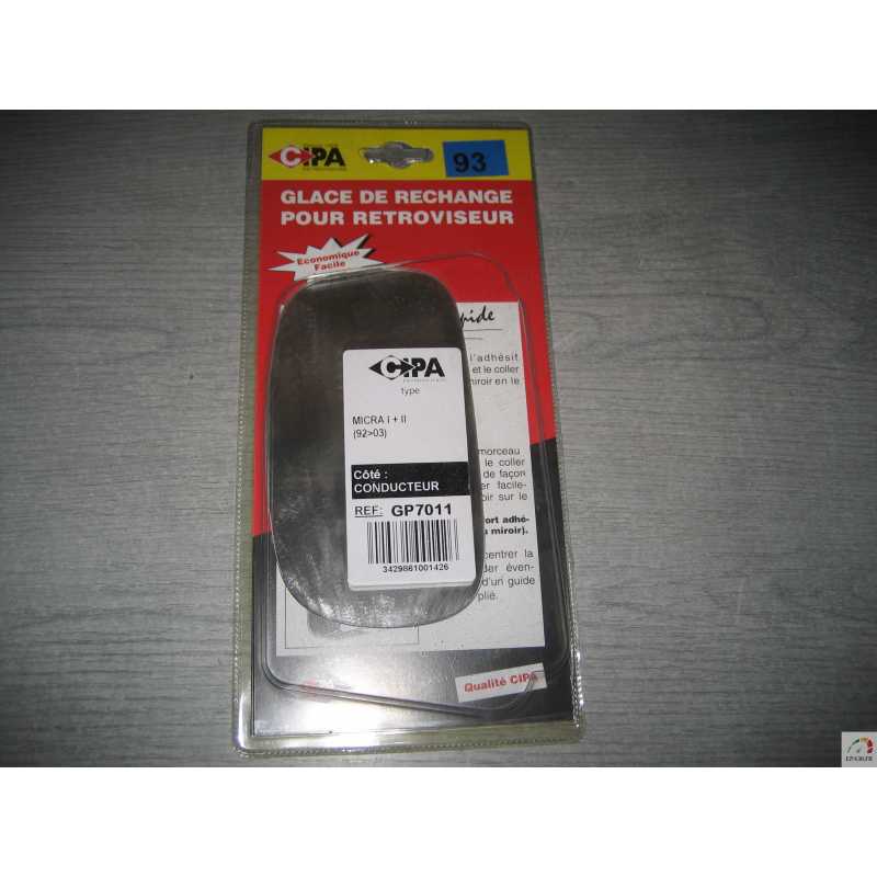 VERRE RETROVISEUR GAUCHE CHAUFFEUR NISSAN MICRA 1 2 1992-2003 - EPA30