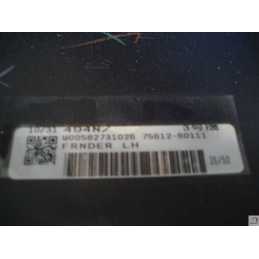 GARDE-BOUE AVANT GAUCHE CHAUFFEUR TOYOTA LAND CRUISER 120 de 08/04-08/09 - EPA30