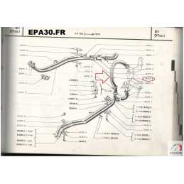 DURITE TUYAU REFROISISSEMENT SIMCA 1000 RALLYE 2 1200S - EPA30255B - EPA30