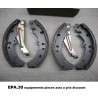 MACHOIRES DE FREIN AUDI 50 80 VOLKSWAGEN DERBY GOLF 1 PASSAT POLO - EPA30