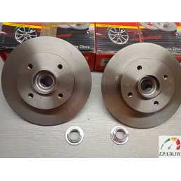 MDC2121 PAIRE DE DISQUES DE FREIN ARRIERE CITROEN C3 C4 DS3 PEUGEOT 2008 207 208 307 OPEL CROSSLAND X