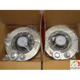 MDC1859 PAIRE DE DISQUES DE FREIN ARRIERE RENAULT MEGANE 2 Break SCENIC 2