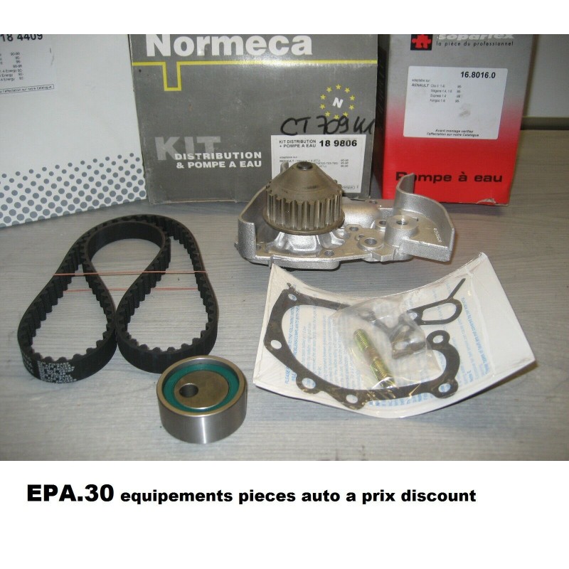 KIT DE DISTRIBUTION + POMPE A EAU RENAULT MEGANE EXPRESS  - EPA30