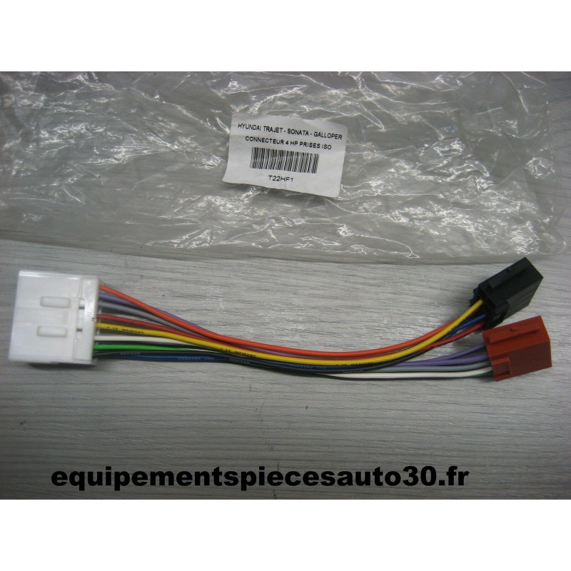 FAISCEAU AUTORADIO ACCENT AMICA ATOS COUPE ELANTRA EXCEL H1 H100 PONY SONATA TIBURON XG - EPA30