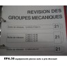 RTA CATALOGUE MANUEL ALFA REVISION BOITE DE VITESSES - PA49410 - EPA30