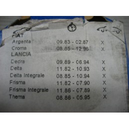 PLAQUETTES FREIN AV FIAT CROMA TEMPRA LANCIA DEDRA DELTA ie Turbo  - EPA30